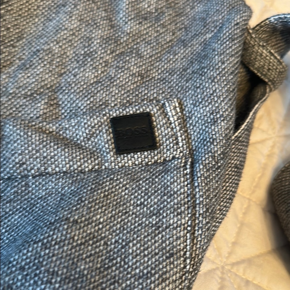 Hugo Boss Gray Hooded Robe - Picture 2 of 5